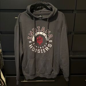 Indiana Hoosiers Gray Hoodie